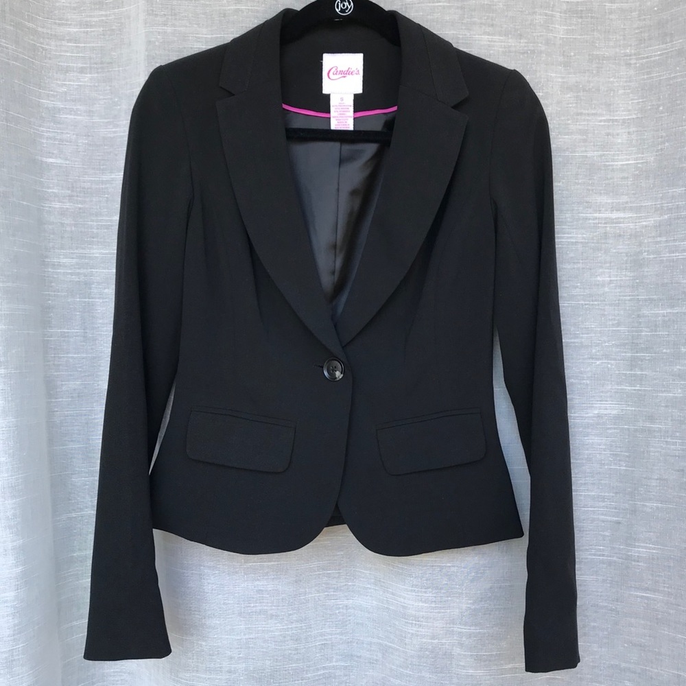 Candie’s Small Black Blazer